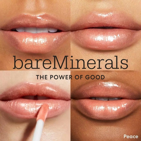 New! bareMinerals - Mineralist Lip Gloss-Balm Color- Peace - Picture 2 of 4